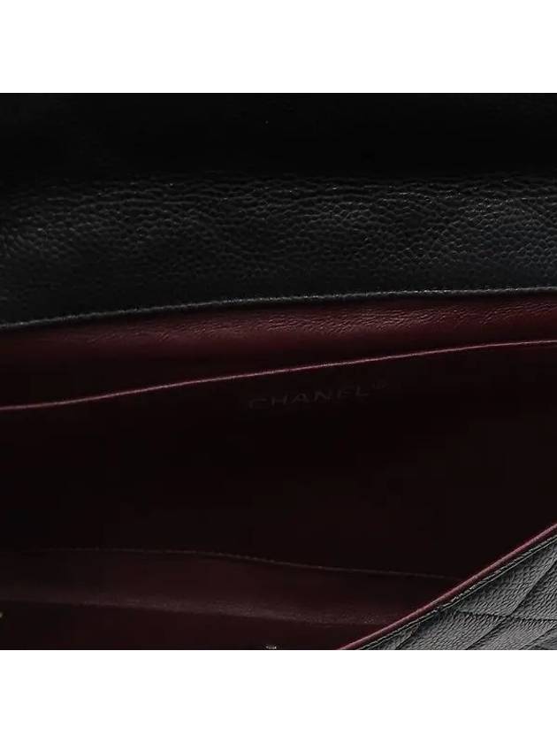 A65051 Black Caviar TIMELESS Classic Chain Flap Clutch and Shoulder Bag Chanel