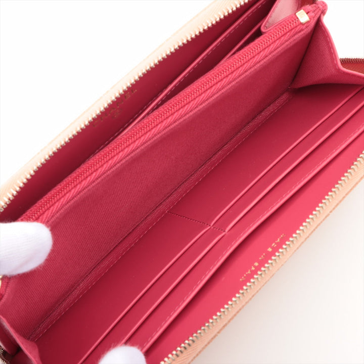 Top Quality Chanel Matrasse Caviar S Round  Wallet Pink Random
