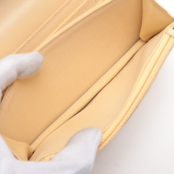 Top Quality Chanel Matrasse  Chain Wallet Beige Gold  32rd
