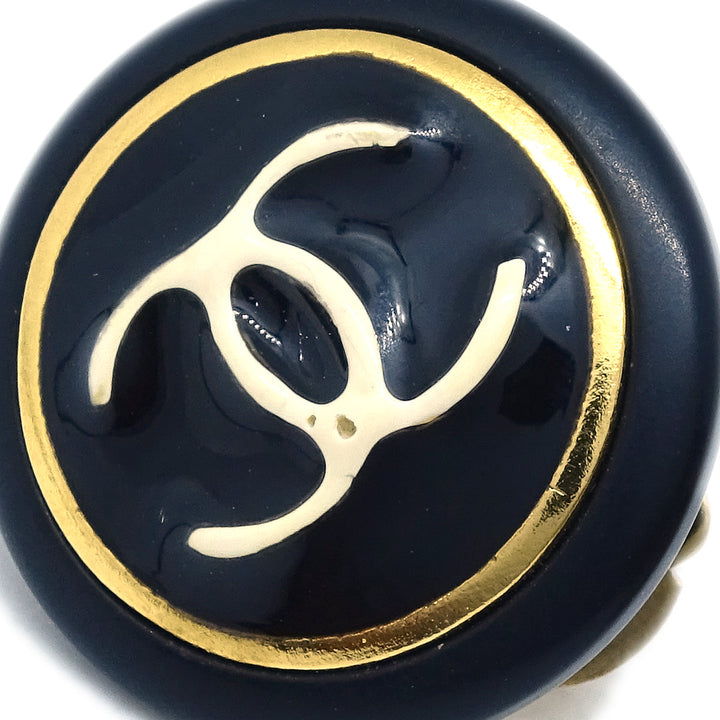 Top Quality Chanel Button Earrings Clip-On 97A