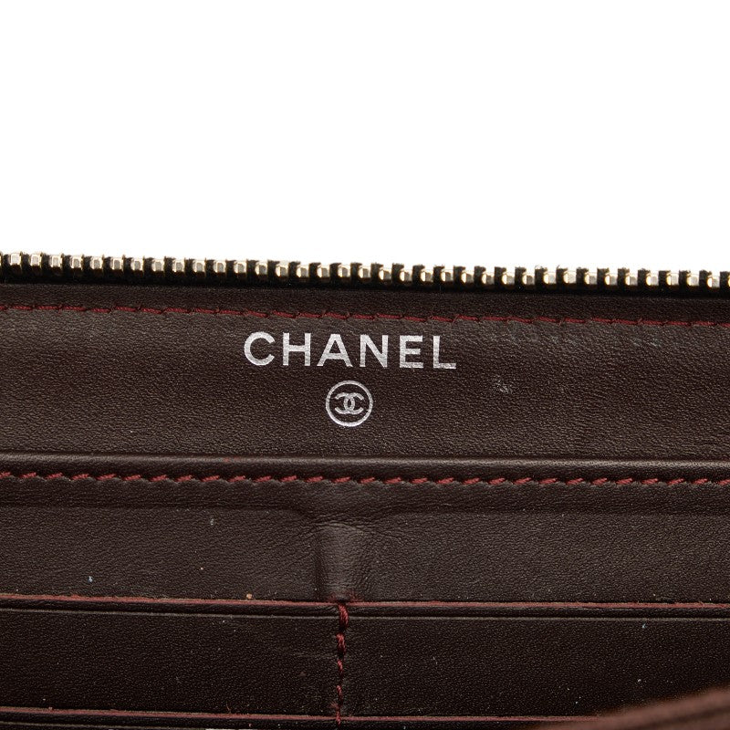 Top Quality Chanel Coco Long Wallet Black Caviar S  Chanel