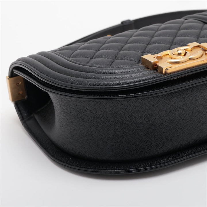 Top Quality Chanel Boy Top Quality Chanel Caviar S Chain Shoulder Bag Black G
