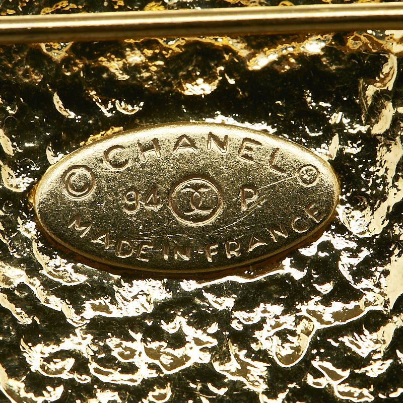 Top Quality Chanel Cocomark Square Brochure Gold  Ladies Chanel