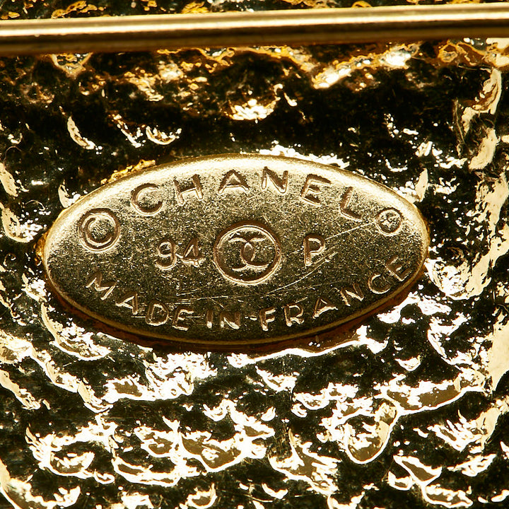 Top Quality Chanel Cocomark Square Brochure Gold  Ladies Chanel