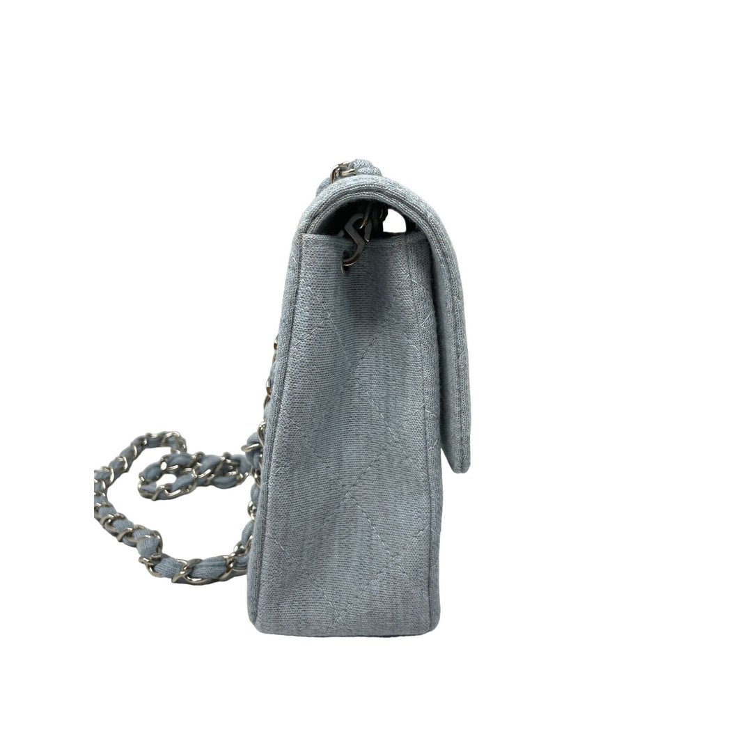 Top Quality Chanel Top Quality Chanel Timeless Blue Jersey Shoulder Bag - Blue