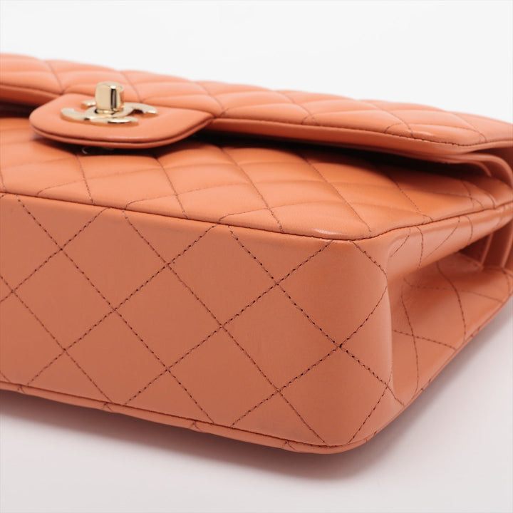 Top Quality Chanel Matrasse 23 Small  Double Flap Double Chain Bag Orange G  A01113