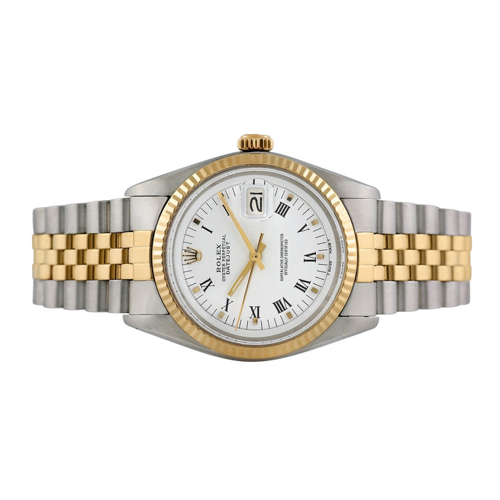 Rolex Men's Two-tone  Datejust, oyster perpetual, item #52