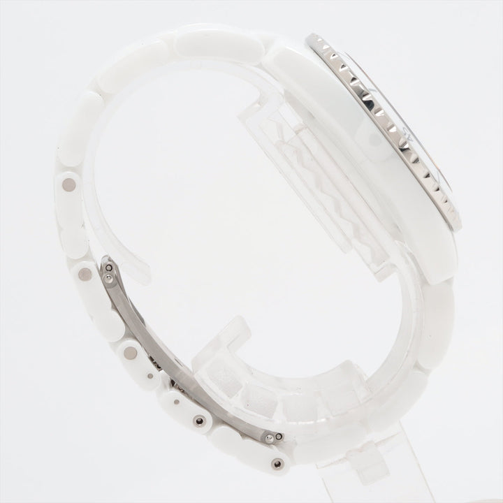 Top Quality Chanel J12 Mademoiselle Rapauza H7481 SSCE AT White Writing Panerai