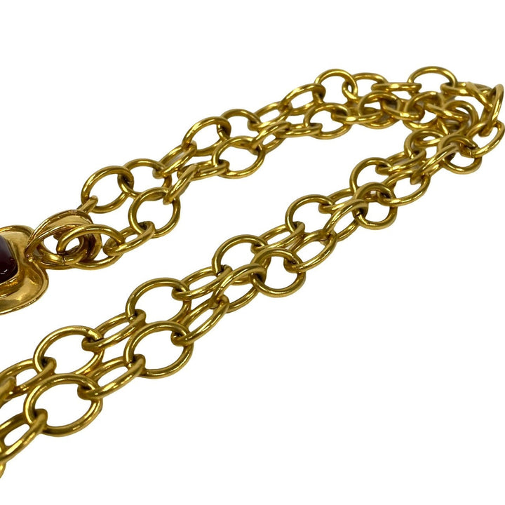 Top Quality Chanel Vintage Heart Pearl Necklace Pendant
