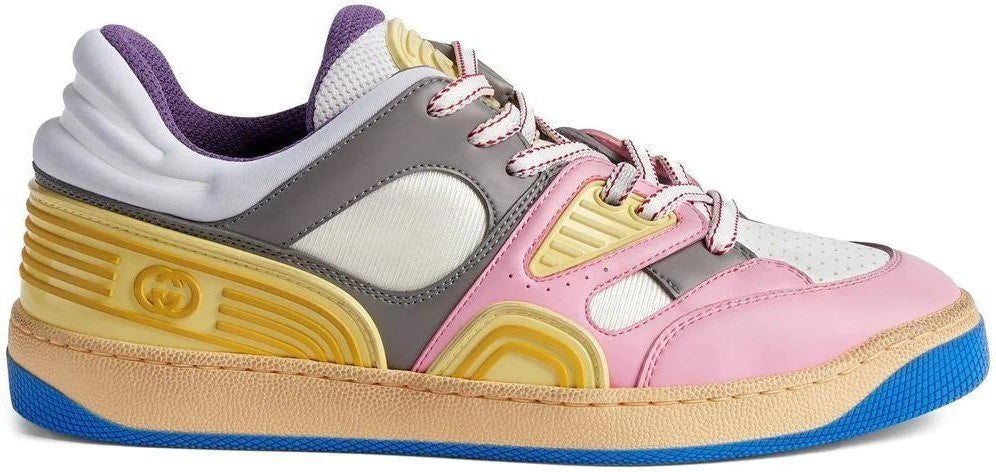 Gucci Basket Panelled Sneakers