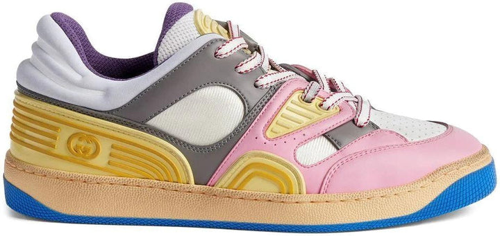 Gucci Basket Panelled Sneakers
