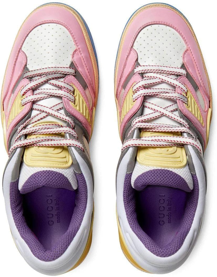 Gucci Basket Panelled Sneakers