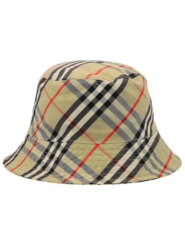Burberry Vintage Check Reversible Bucket Hat Yellow