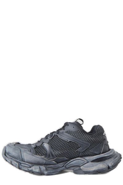 HANDCRAFTED CALF LEATHER TRACK 3 SNEAKERS.