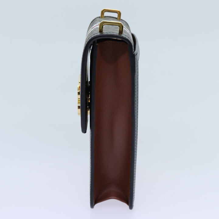 Burberry Shoulder Bag PVC Leather Brown Auth 70330A