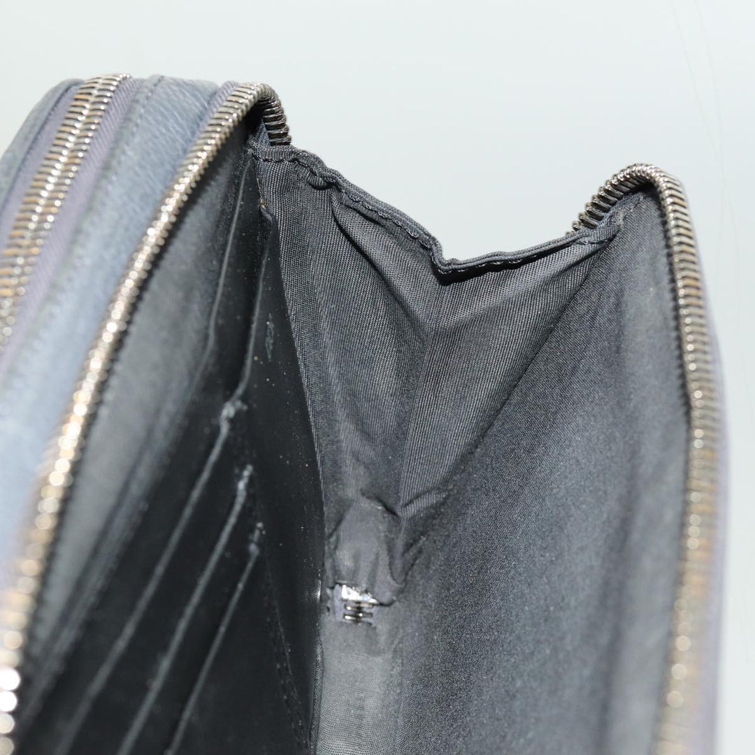 CHRISTIAN Top quality Dior Shoulder Bag Leather Gray Auth 70772A