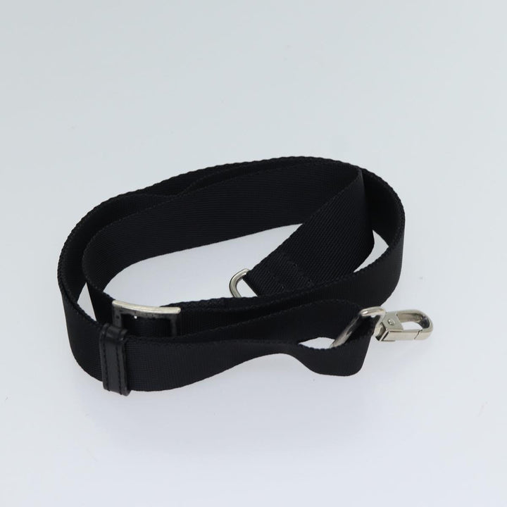 Burberry Black label Hand Bag Canvas 2way Black Auth 70792