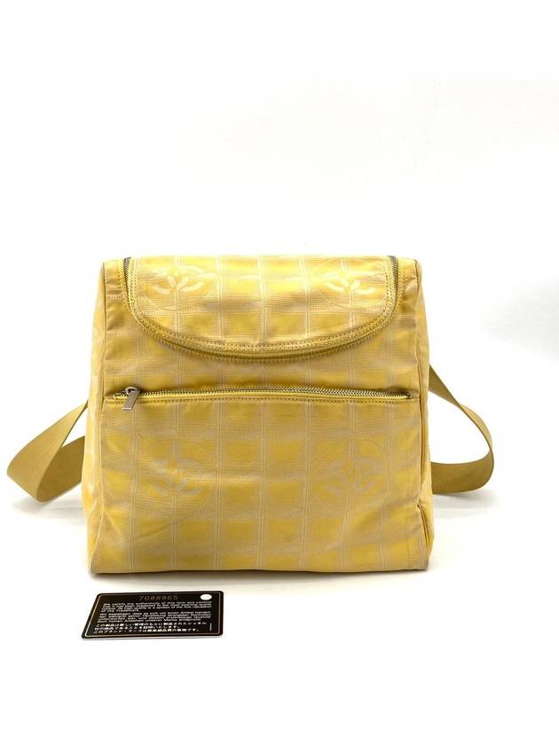 New Travel Line Fabric Backpack Chanel