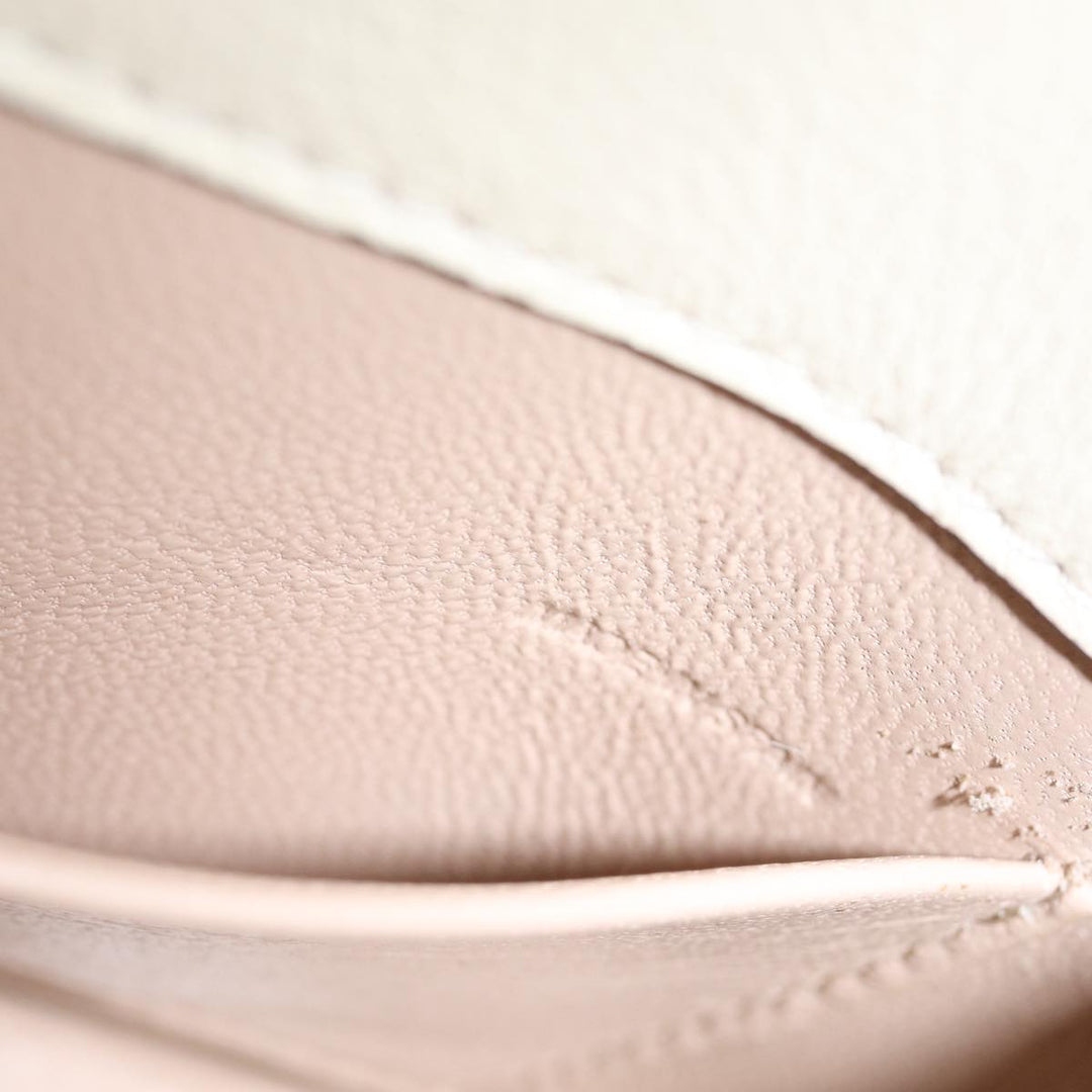 Chloe Small Bracelet Shoulder Bag Leather 2way Cream 70937