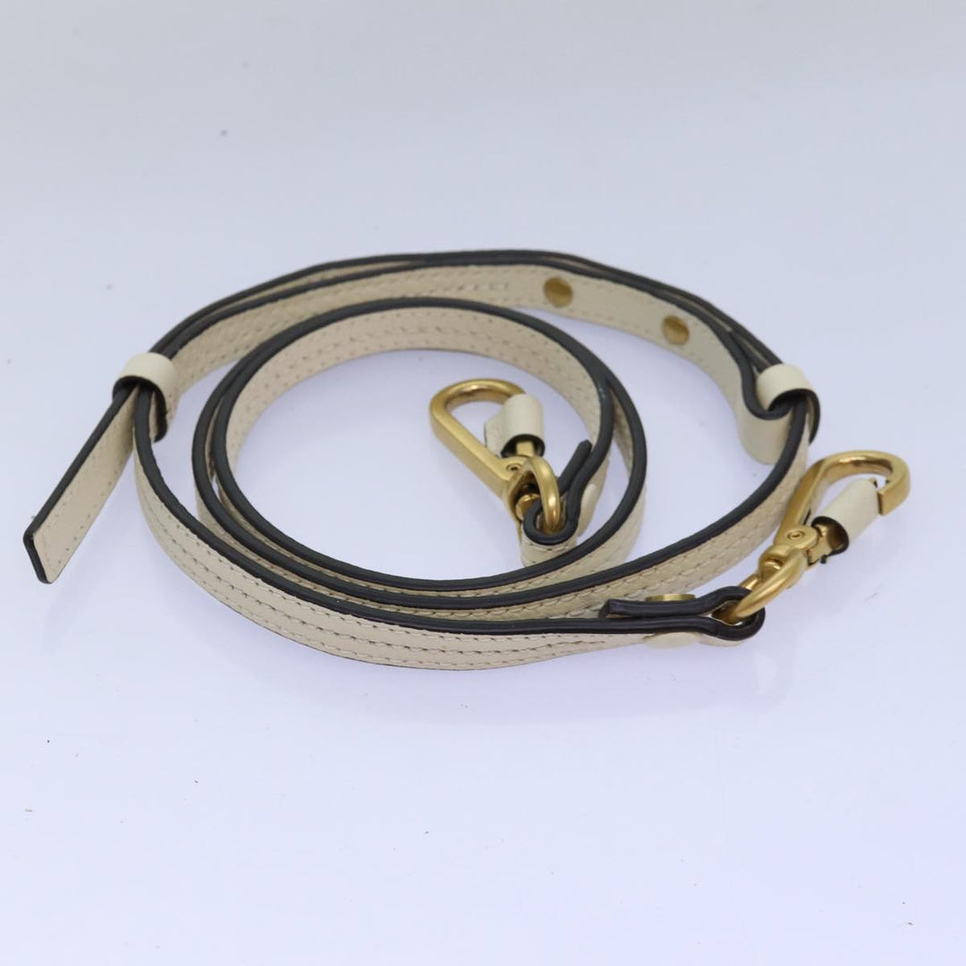 Chloe Small Bracelet Shoulder Bag Leather 2way Cream 70937