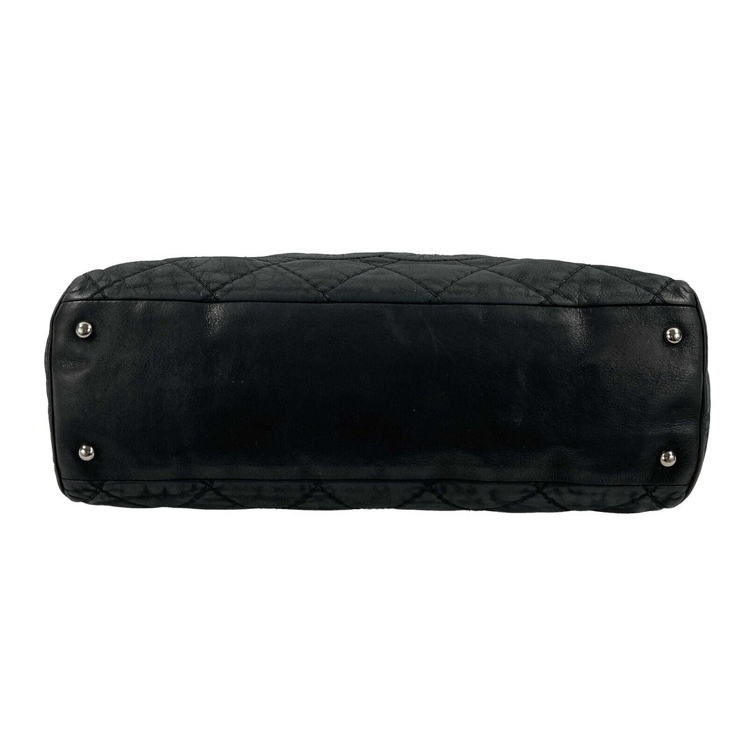 Chanel - Sea Hit CC Iridescent Calfskin Medium Black Shoulder Bag