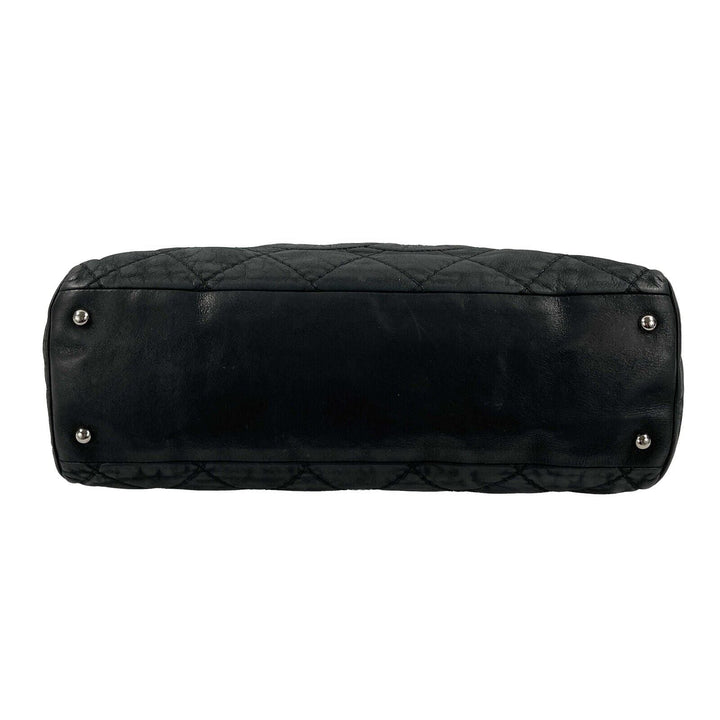 Chanel - Sea Hit CC Iridescent Calfskin Medium Black Shoulder Bag