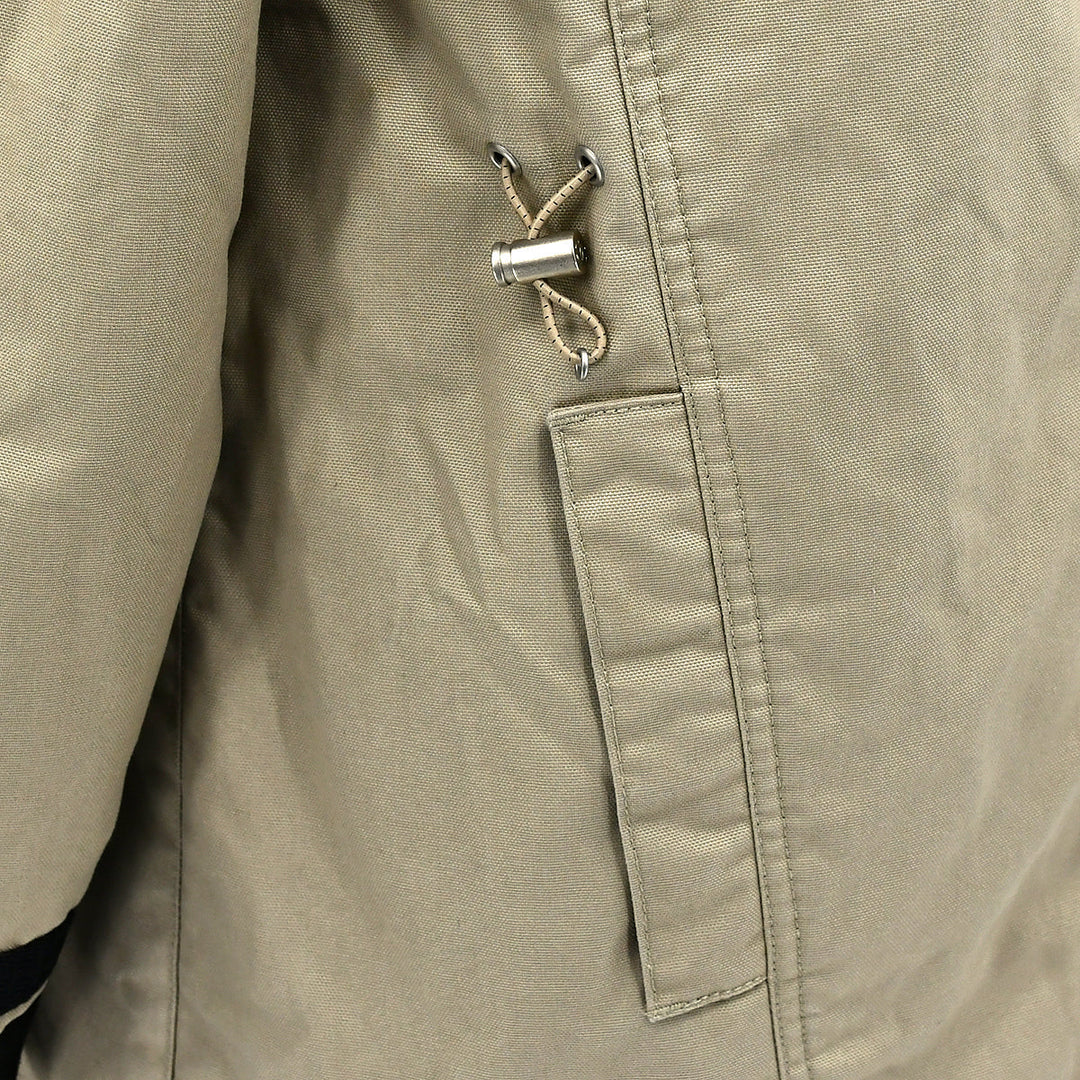 Top Quality Chanel Sport Line Hooded Coat Beige #36