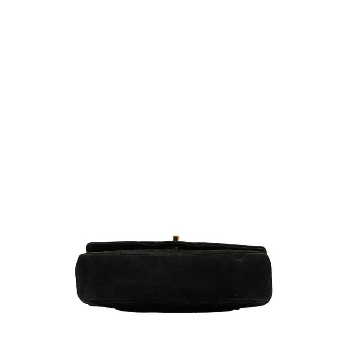 Top Quality Chanel Mattress 25 Double Flat Chain houlder Bag Black Sweater Lady Chanel