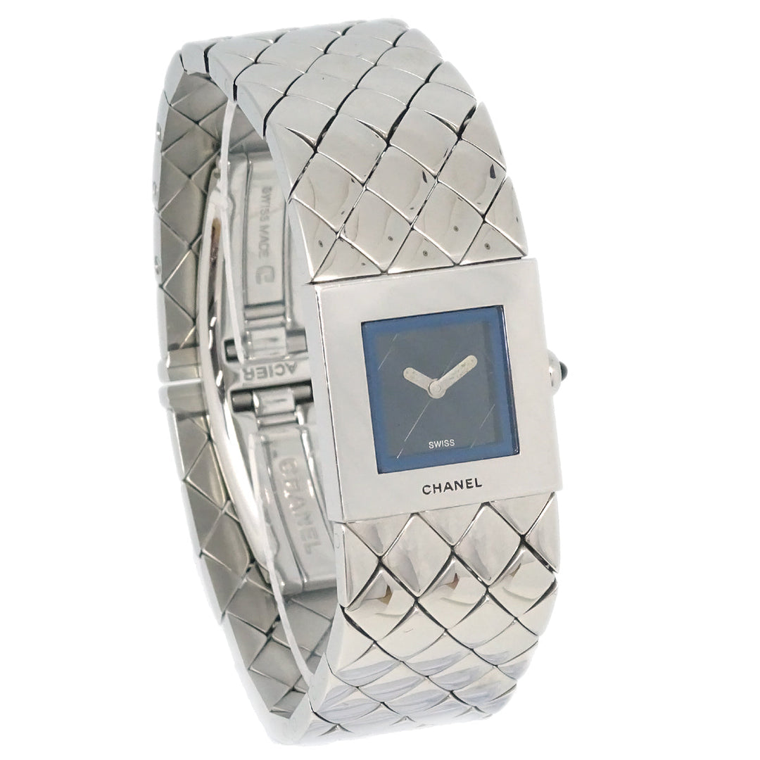 Top Quality Chanel Matelasse Watch SS