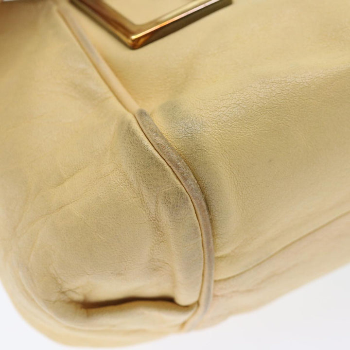 Chloe Etel Hand Bag Leather 2way Cream 71009