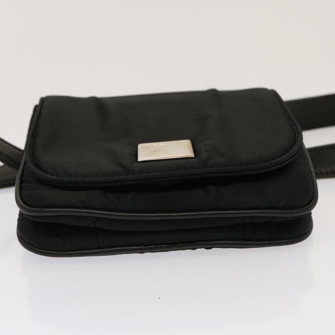 Celine Maris Pearl Waist bag Nylon Beige  71135