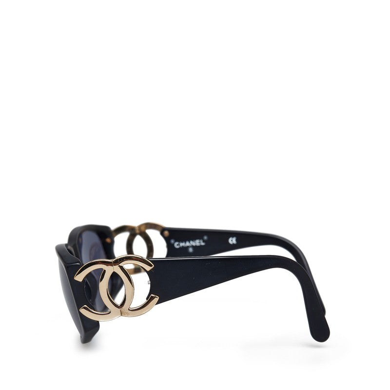 Top Quality Chanel Cocomark Gold  Wellington un Glasses 02461 Black    CHANEL