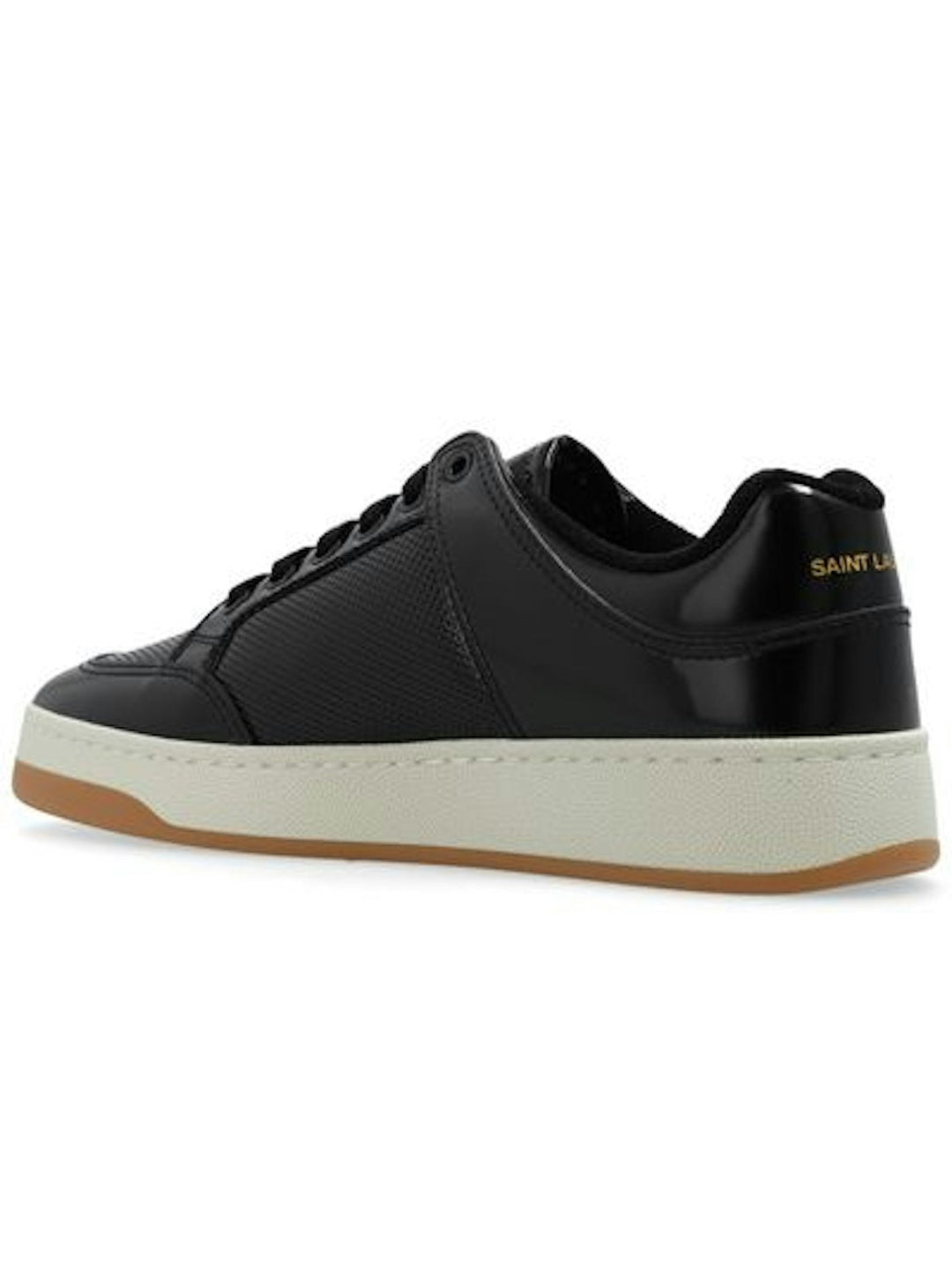SAINT LAURENT LOGO CANVAS LACE UPS