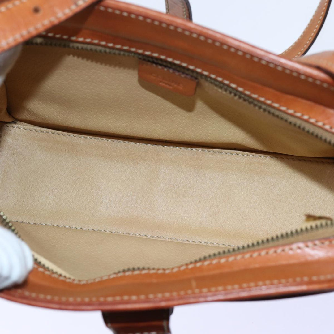 Celine Macadam Canvas Shoulder Bag Beige  71426
