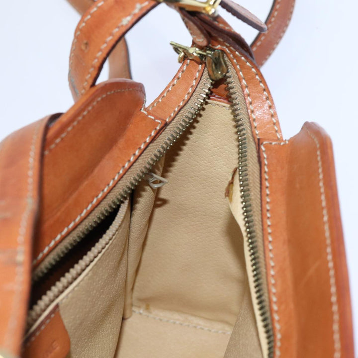 Celine Macadam Canvas Shoulder Bag Beige  71426