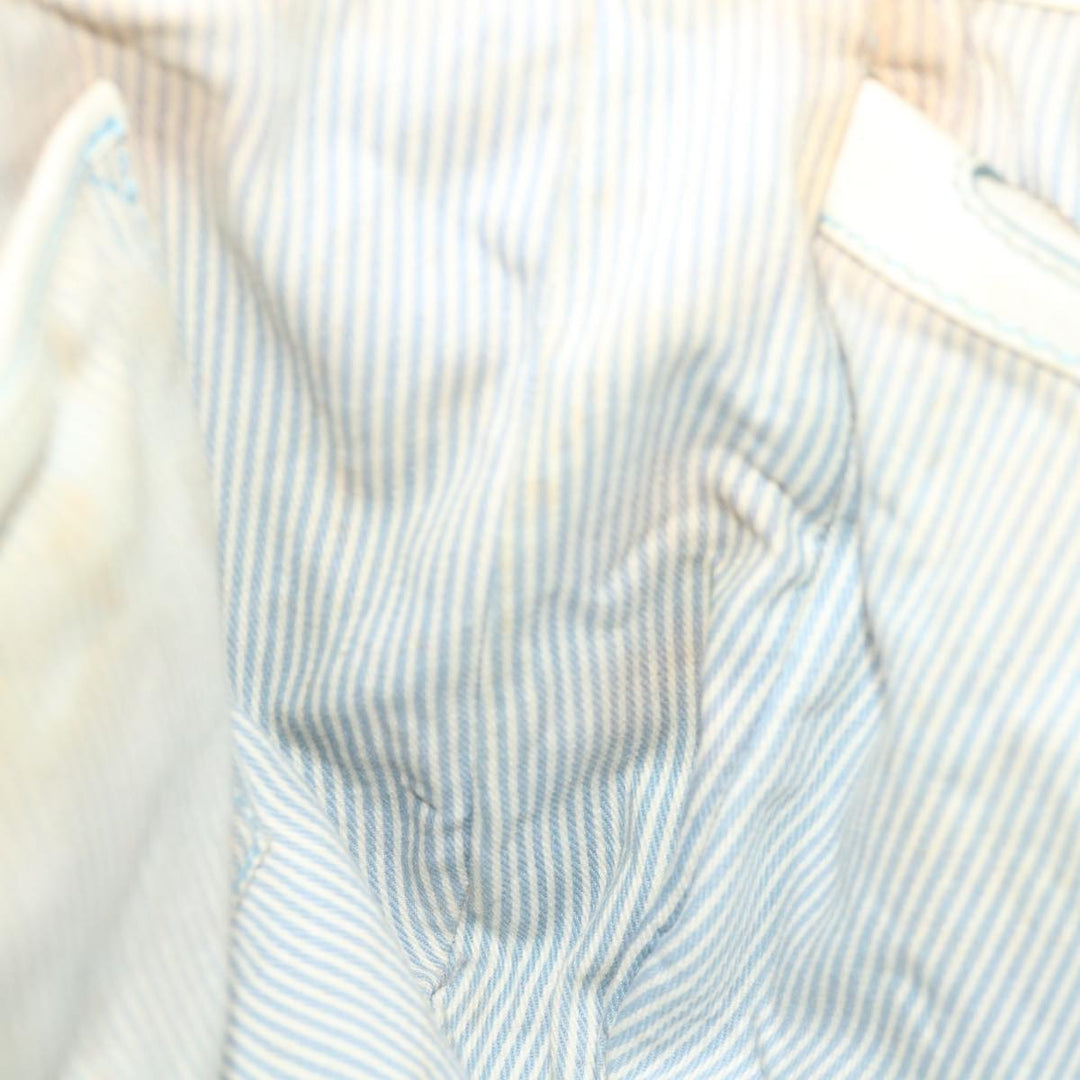 Top Quality Celine C Macadam Canvas Hand Bag Light Blue Auth 71535