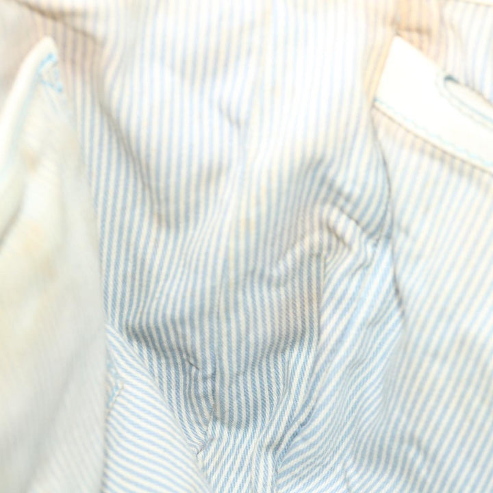 Top Quality Celine C Macadam Canvas Hand Bag Light Blue Auth 71535