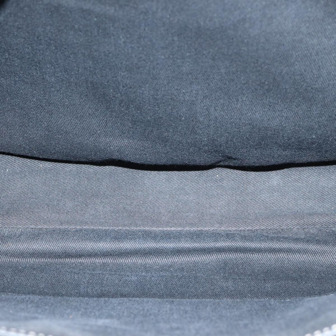 Celine Macadam Canvas Hand Bag Gray Auth 71545