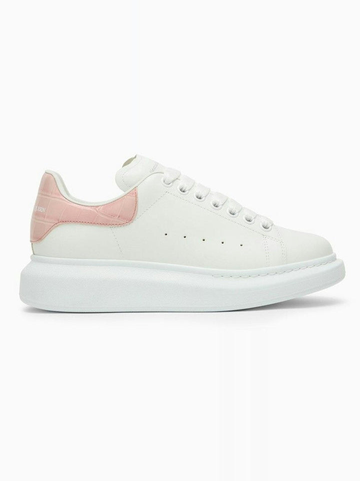 WHITE AND CLAY OVERSIZED SNEAKERS