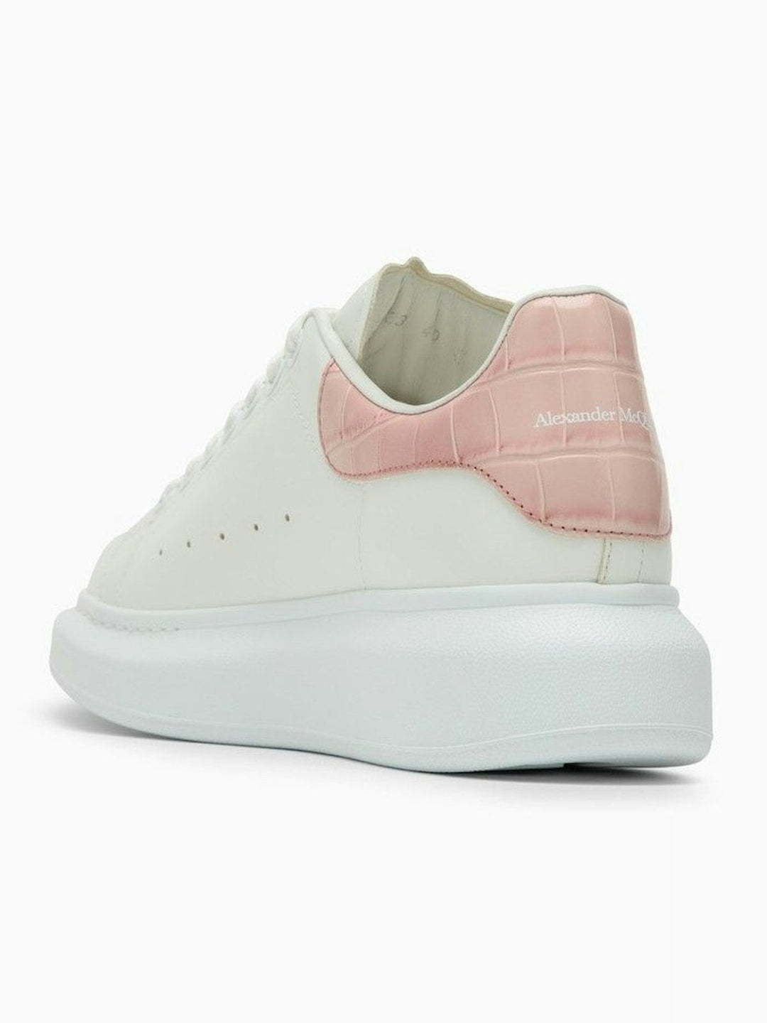 WHITE AND CLAY OVERSIZED SNEAKERS