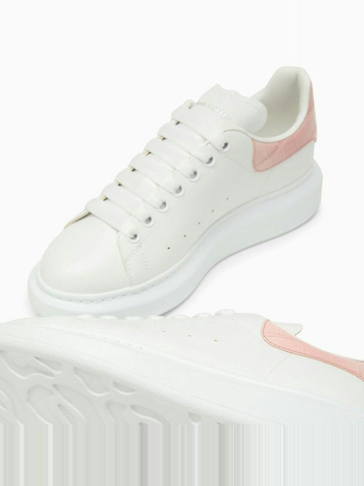 WHITE AND CLAY OVERSIZED SNEAKERS