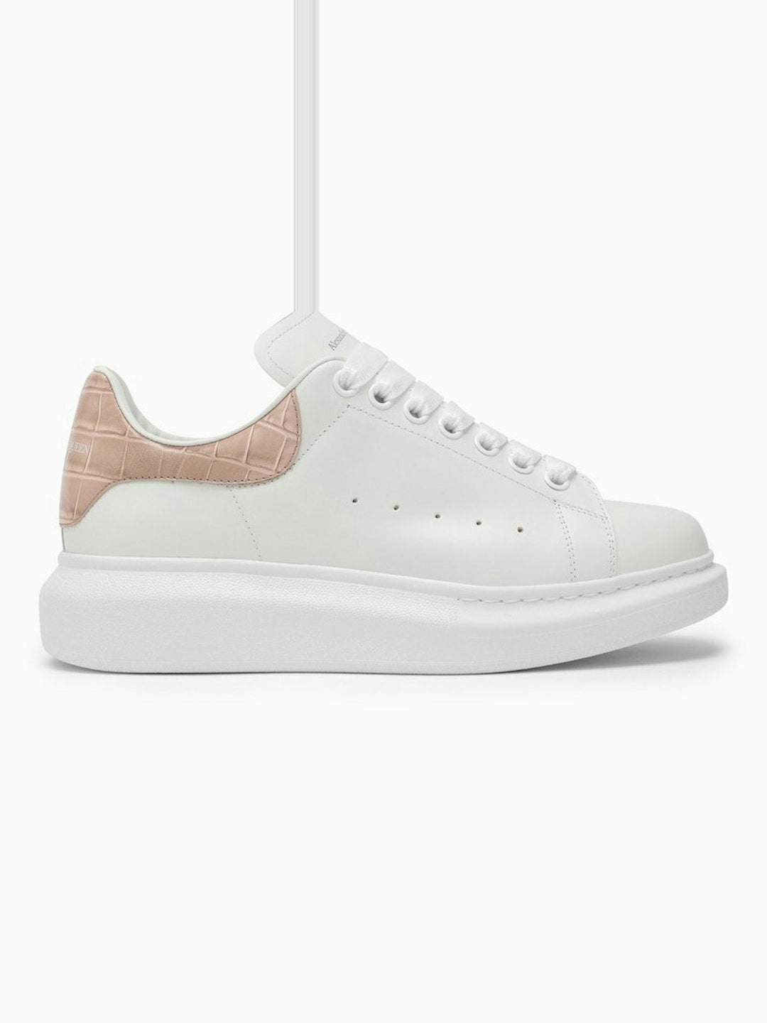 WHITE AND CLAY OVERSIZED SNEAKERS