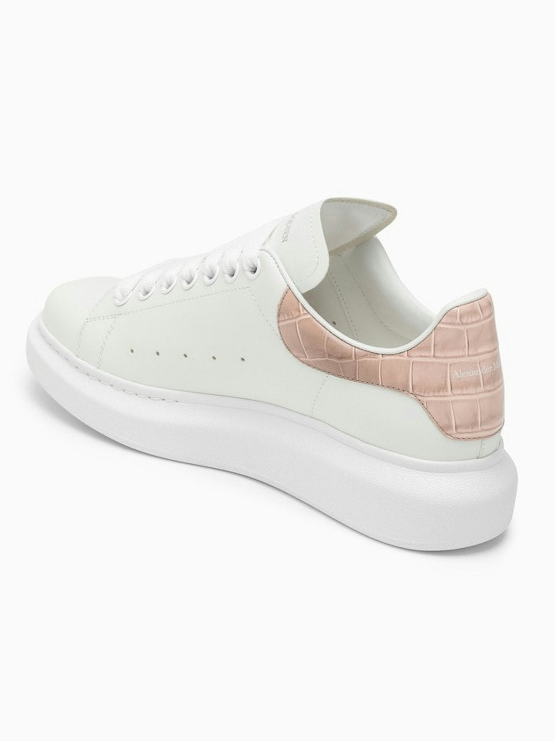 WHITE AND CLAY OVERSIZED SNEAKERS