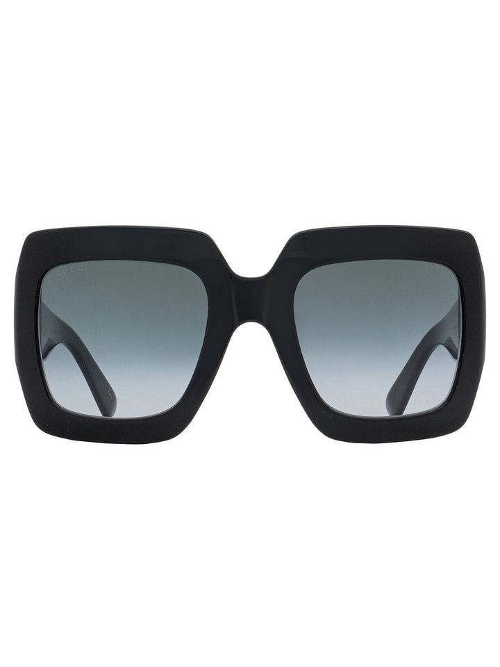 Gucci Women's Square Sunglasses GG0053SN 001 Black 54mm