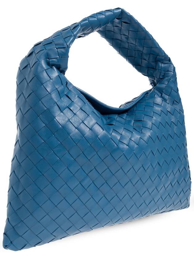 Bottega veneta Intrecciato Small Hop Tote Bag Blue