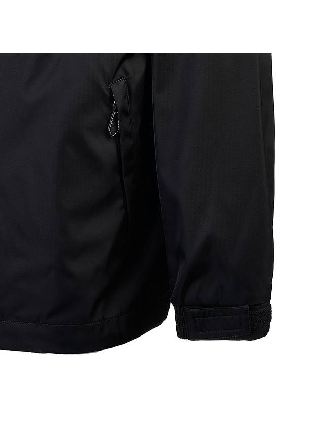 Burberry Packaway Monogram Windbreaker Black