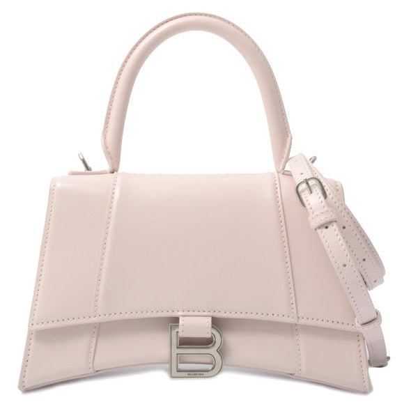 Top Quality Balenciaga Hourglass Small Handbag Pink