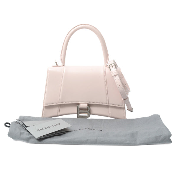 Top Quality Balenciaga Hourglass Small Handbag Pink