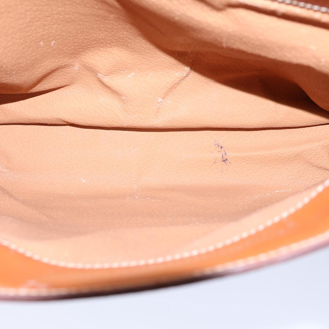 Celine Macadam Canvas Tote Bag PVC Brown Auth 72136