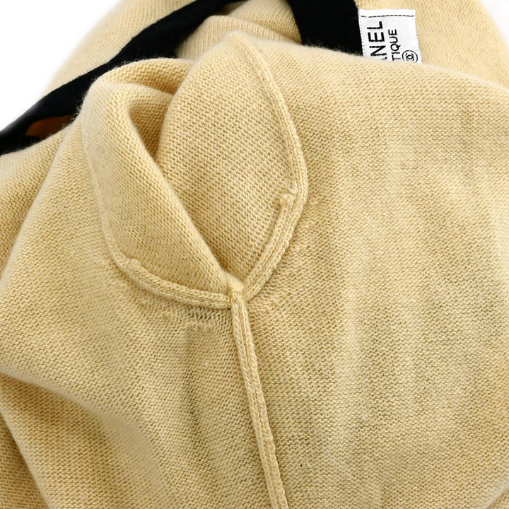 Top Quality Chanel Short Sleeve Cardigan Ivory